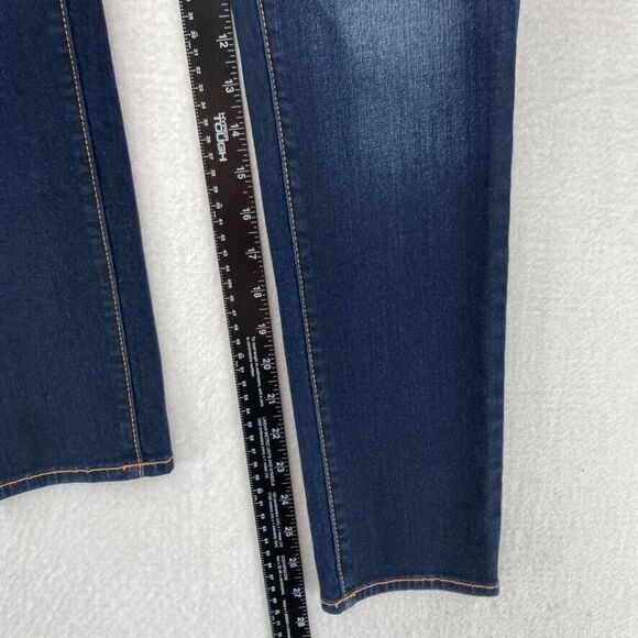 American Eagle Skinny Jeans Women's 4 Short Black Stretch Denim Low Rise Pants - Picture 9 of 13